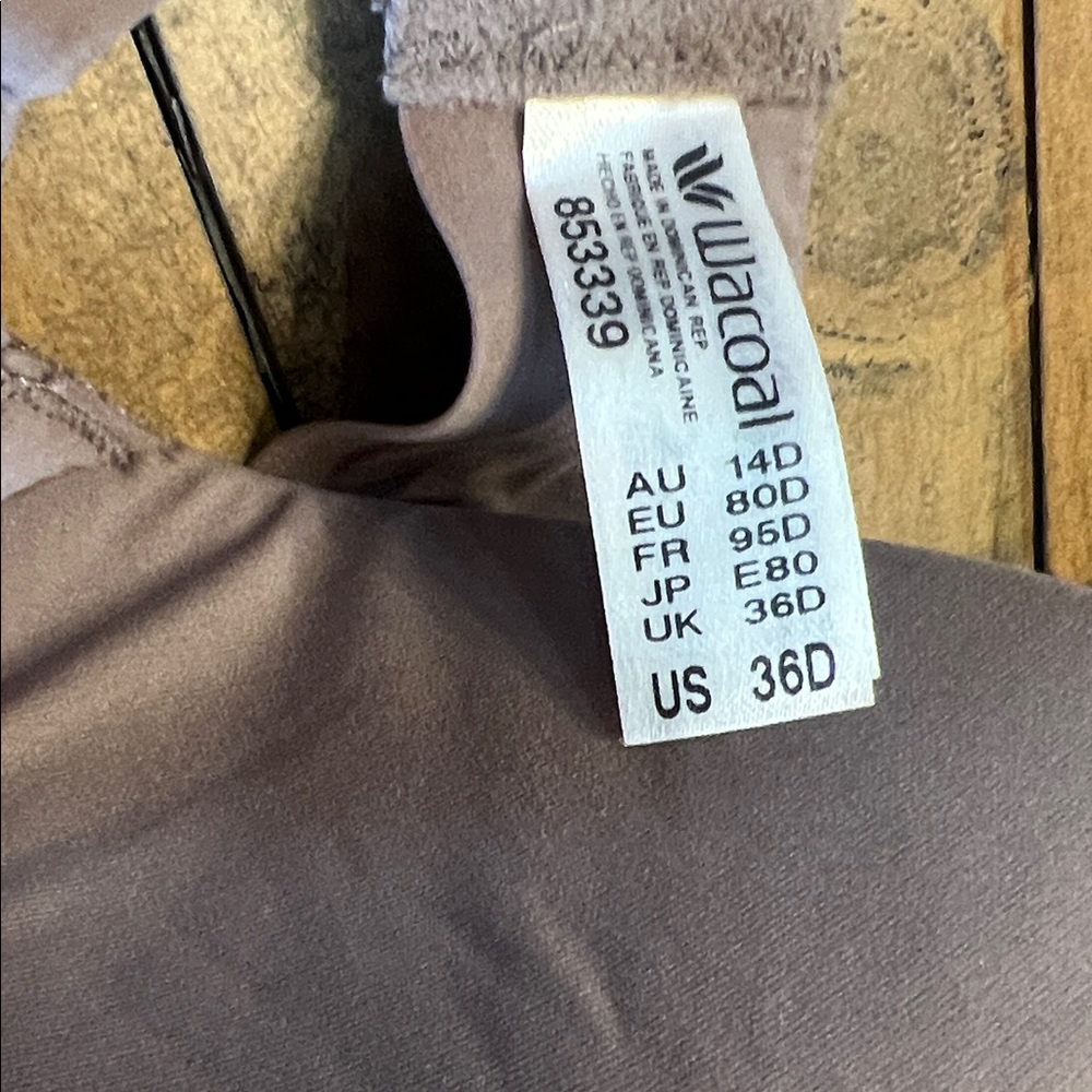 Wacoal Smooth T-Shirt Bra - Mauve Taupe - Picture 2 of 3